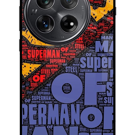 Superman Oneplus 12 Glass Case