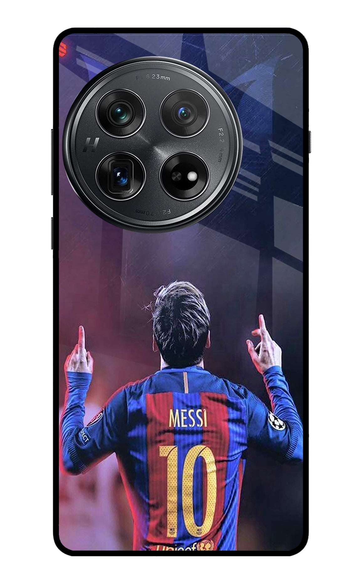 Messi Oneplus 12 Glass Case