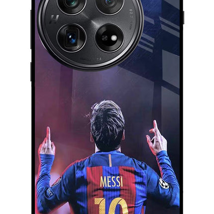 Messi Oneplus 12 Glass Case