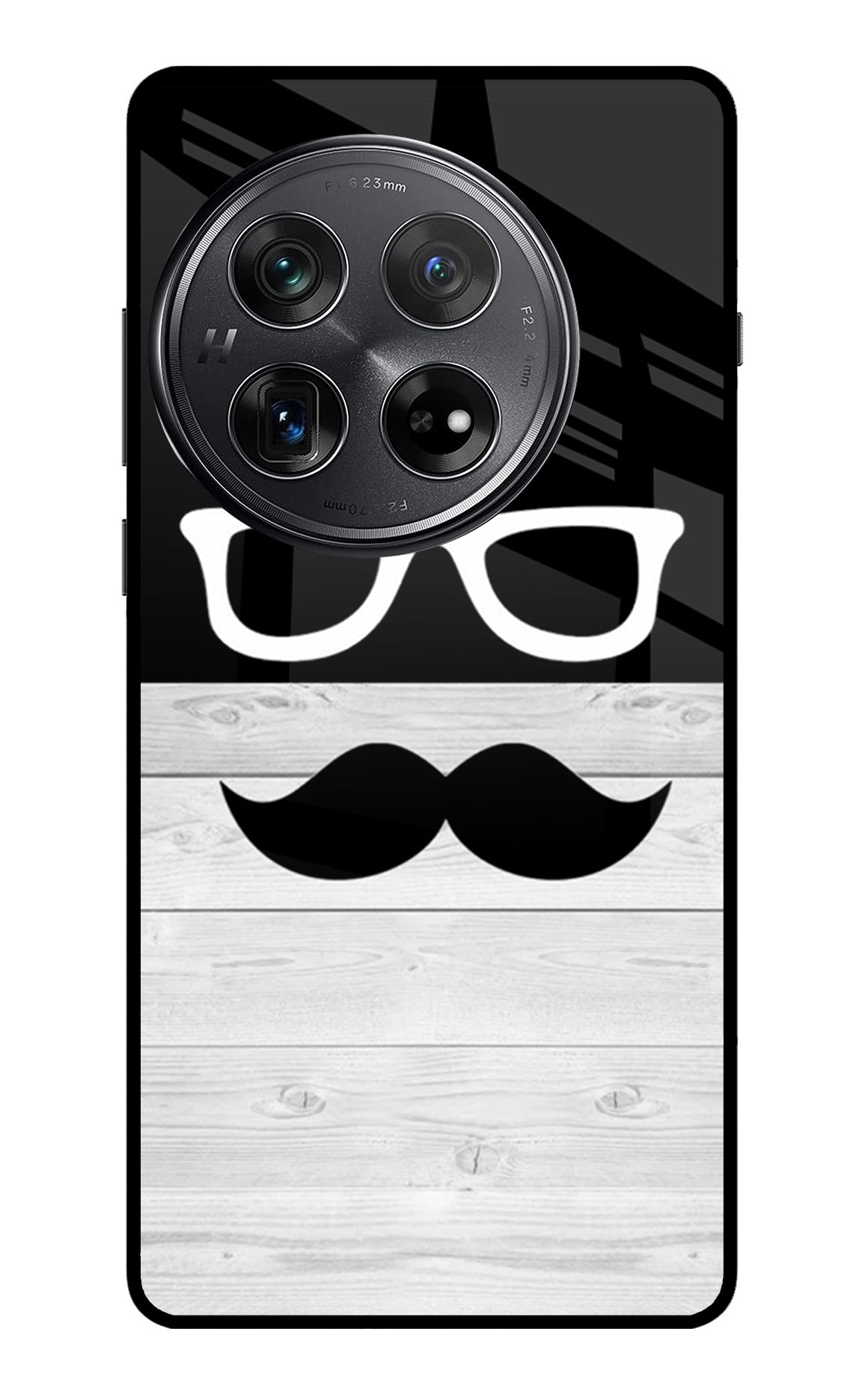 Mustache Oneplus 12 Glass Case