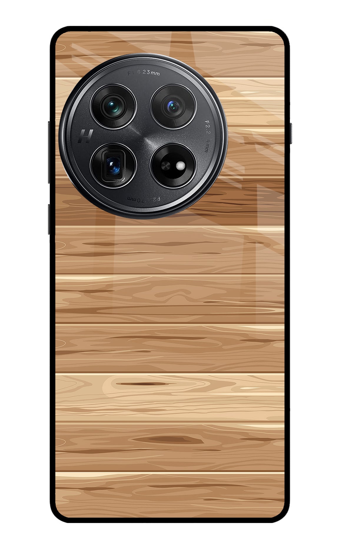 Wooden Vector Oneplus 12 Back Cover