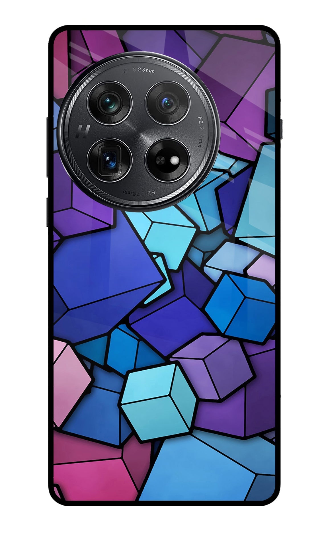 Cubic Abstract Oneplus 12 Back Cover