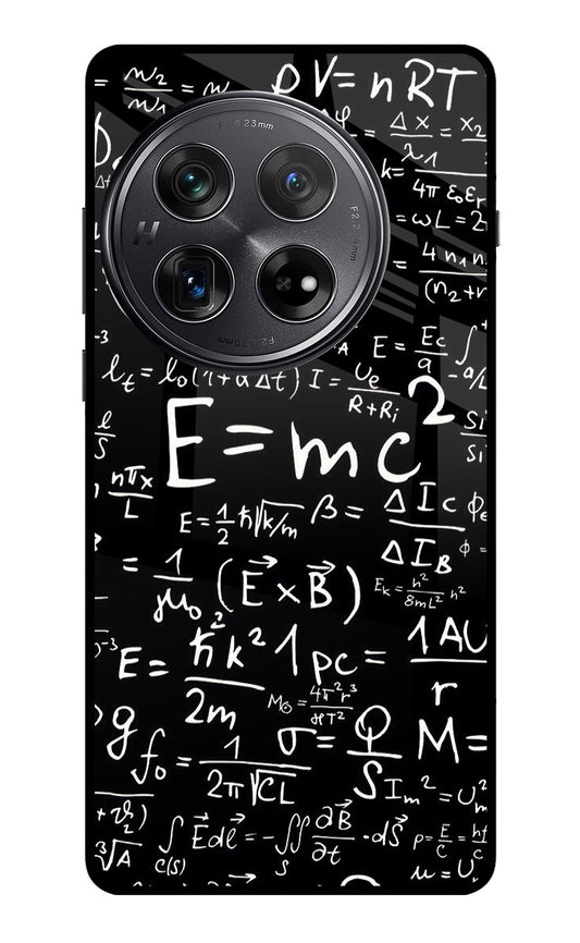 Physics Formula Oneplus 12 Glass Case