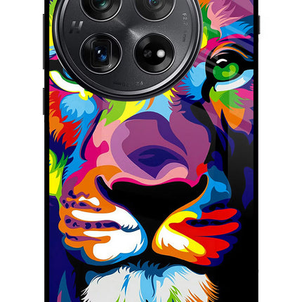 Lion Oneplus 12 Glass Case