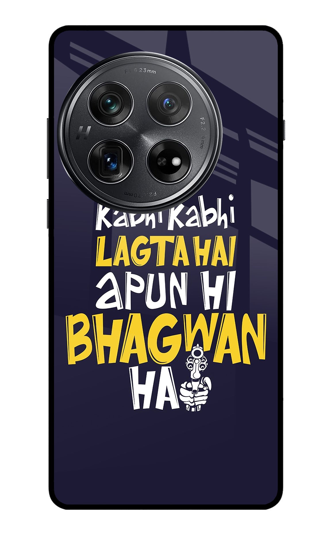 Kabhi Kabhi Lagta Hai Apun Hi Bhagwan Hai Oneplus 12 Back Cover