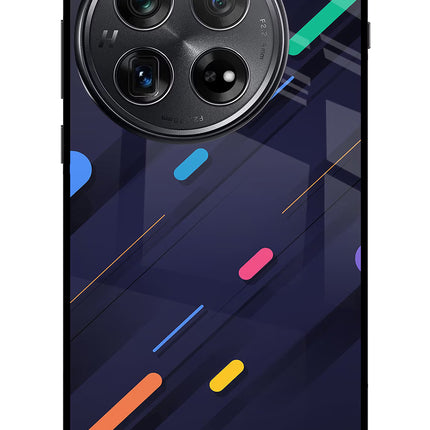 Abstract Design Oneplus 12 Glass Case