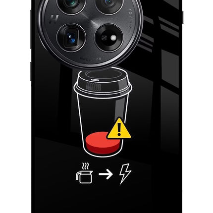 Coffee Oneplus 12 Glass Case