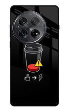 Coffee Oneplus 12 Glass Case