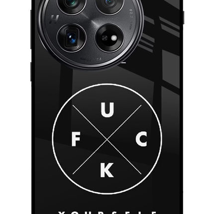 Go Fuck Yourself Oneplus 12 Glass Case