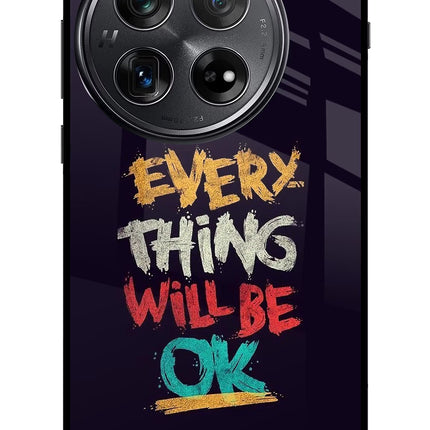 Everything Will Be Ok Oneplus 12 Glass Case