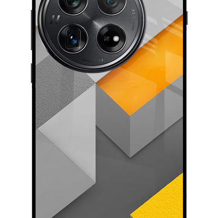 Abstract Oneplus 12 Glass Case