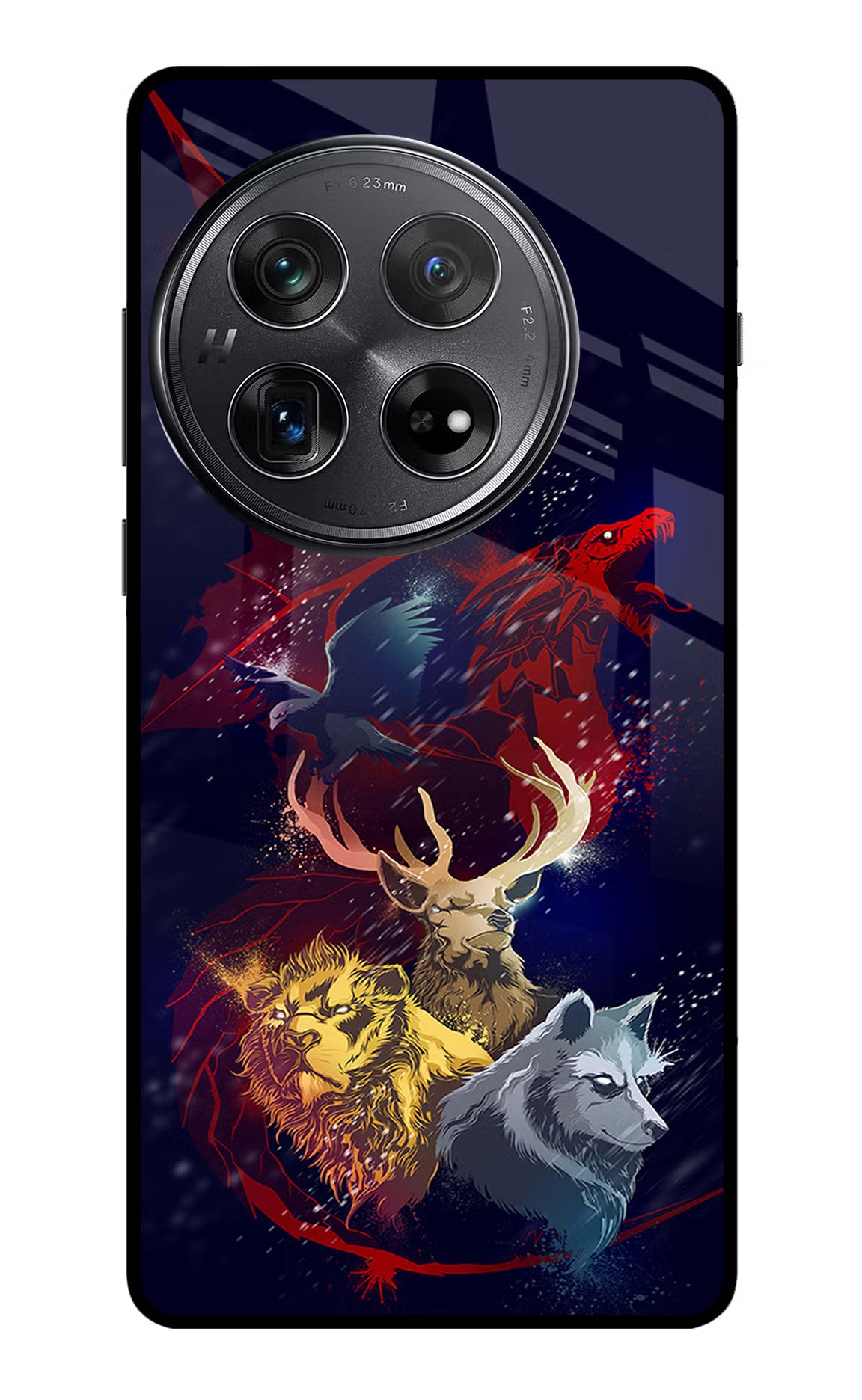 Game Of Thrones Oneplus 12 Glass Case Back Cover by Casekaro