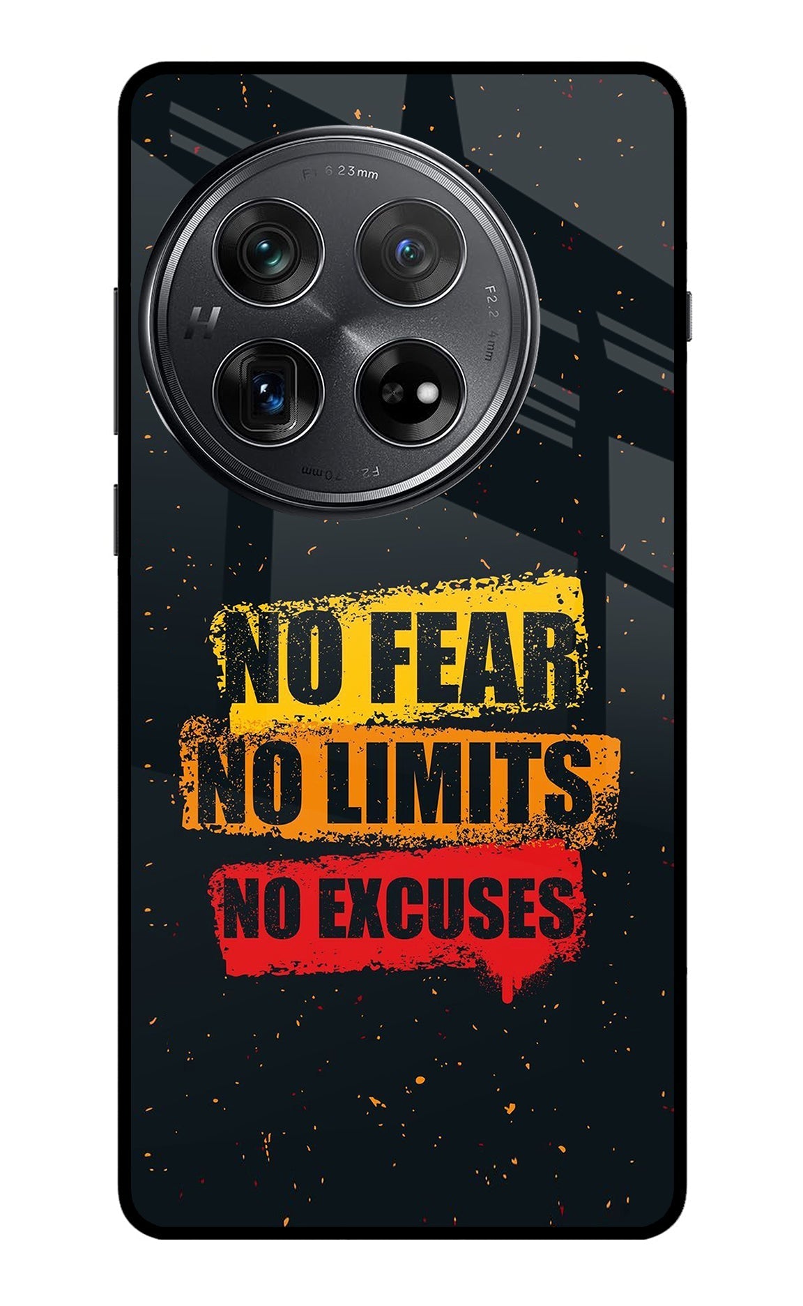 No Fear No Limits No Excuse Oneplus 12 Back Cover