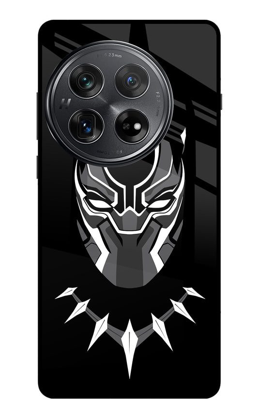 Black Panther Oneplus 12 Glass Case