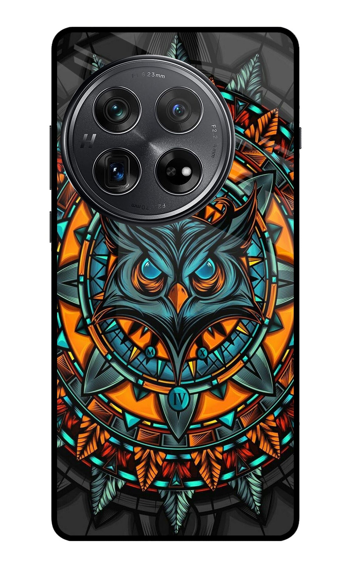 Angry Owl Art Oneplus 12 Back Cover