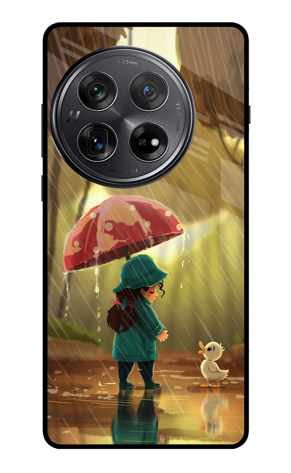 Rainy Day Oneplus 12 Glass Case