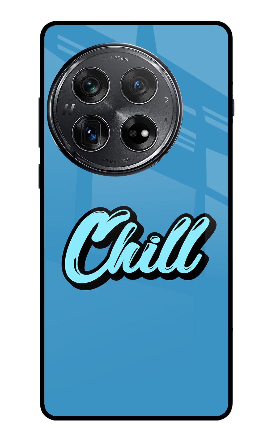 Chill Oneplus 12 Glass Case Back Cover by Casekaro