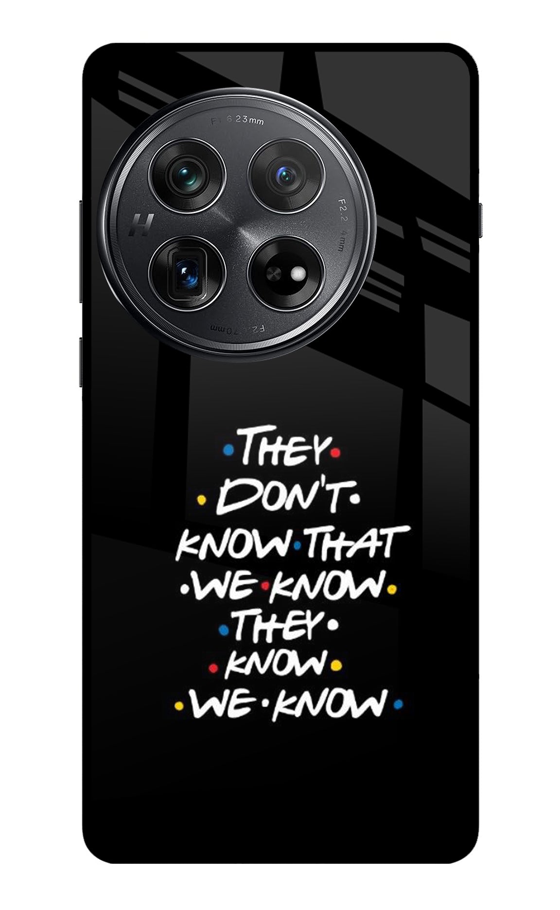 FRIENDS Dialogue Oneplus 12 Back Cover