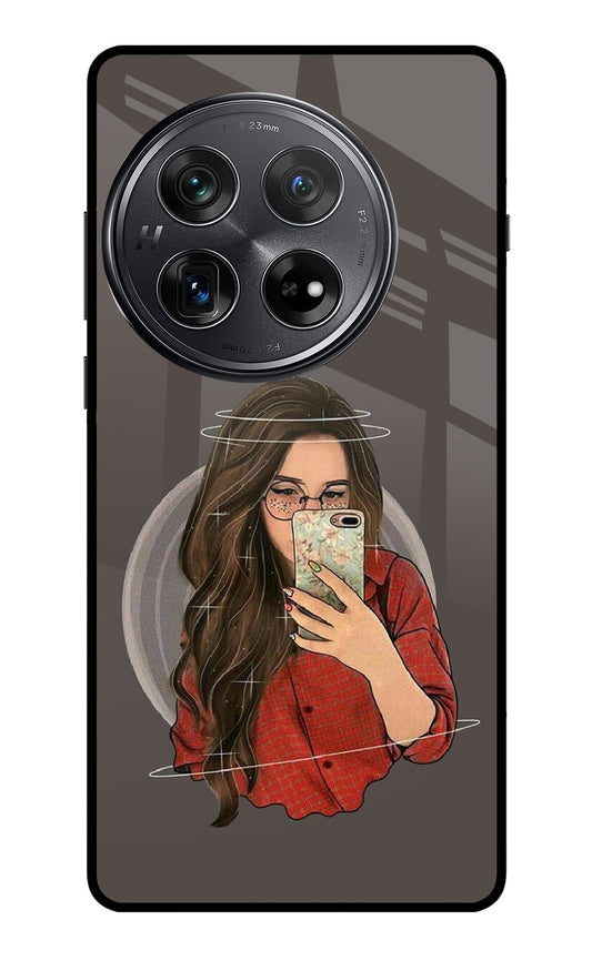 Selfie Queen Oneplus 12 Glass Case