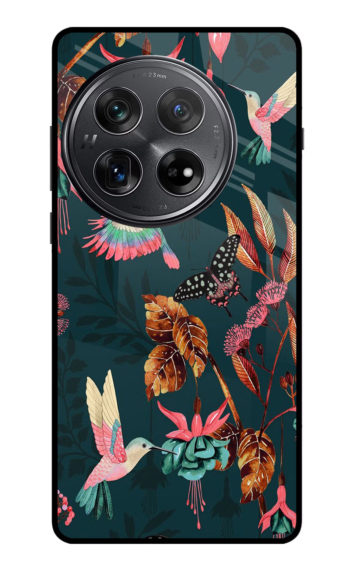 Birds Oneplus 12 Glass Case Back Cover by Casekaro