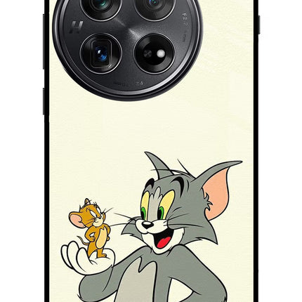 Tom & Jerry Oneplus 12 Glass Case