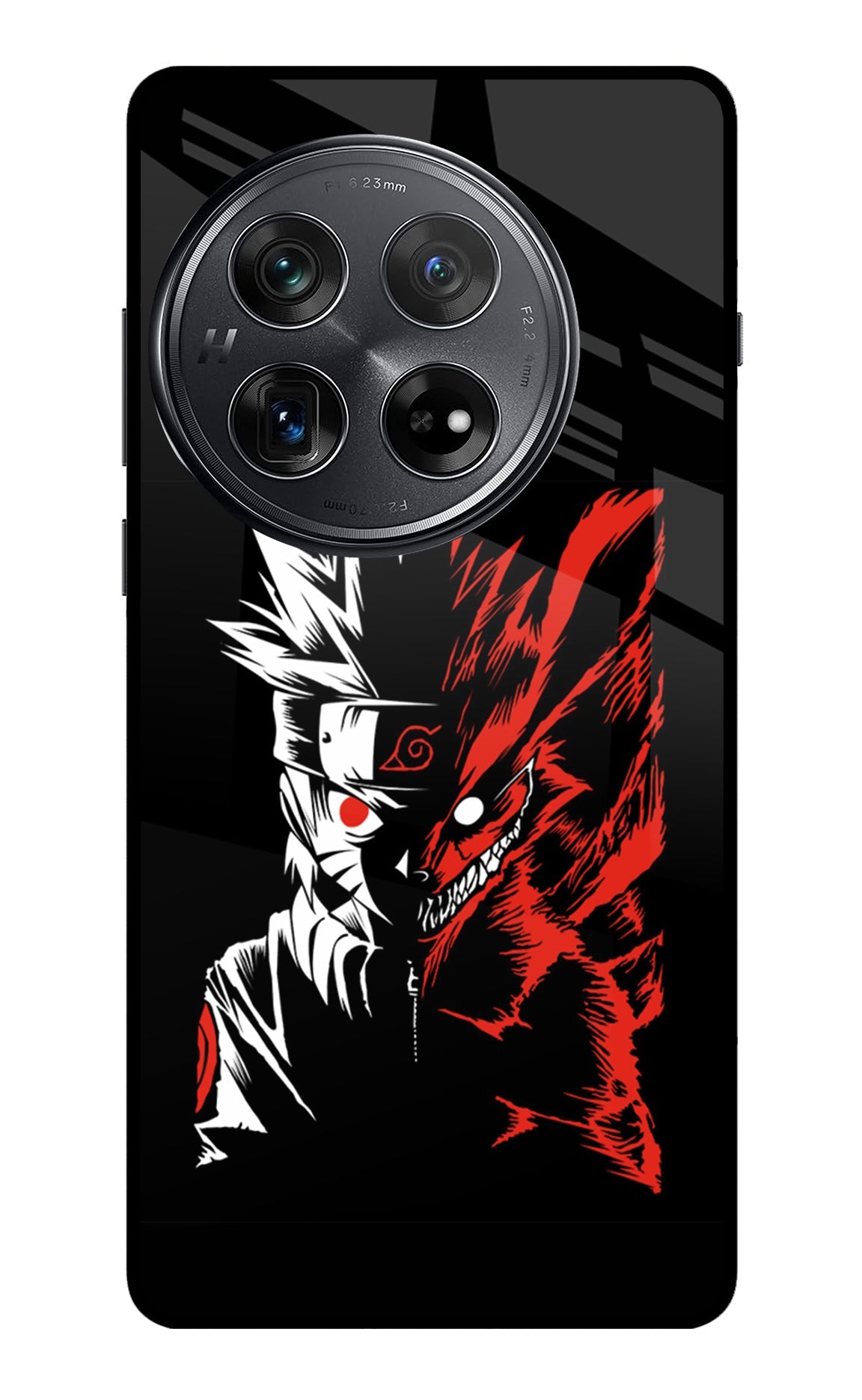 Naruto Two Face Oneplus 12 Glass Case