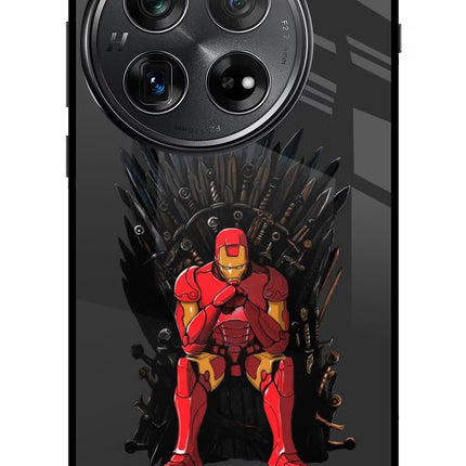 Ironman Throne Oneplus 12 Glass Case