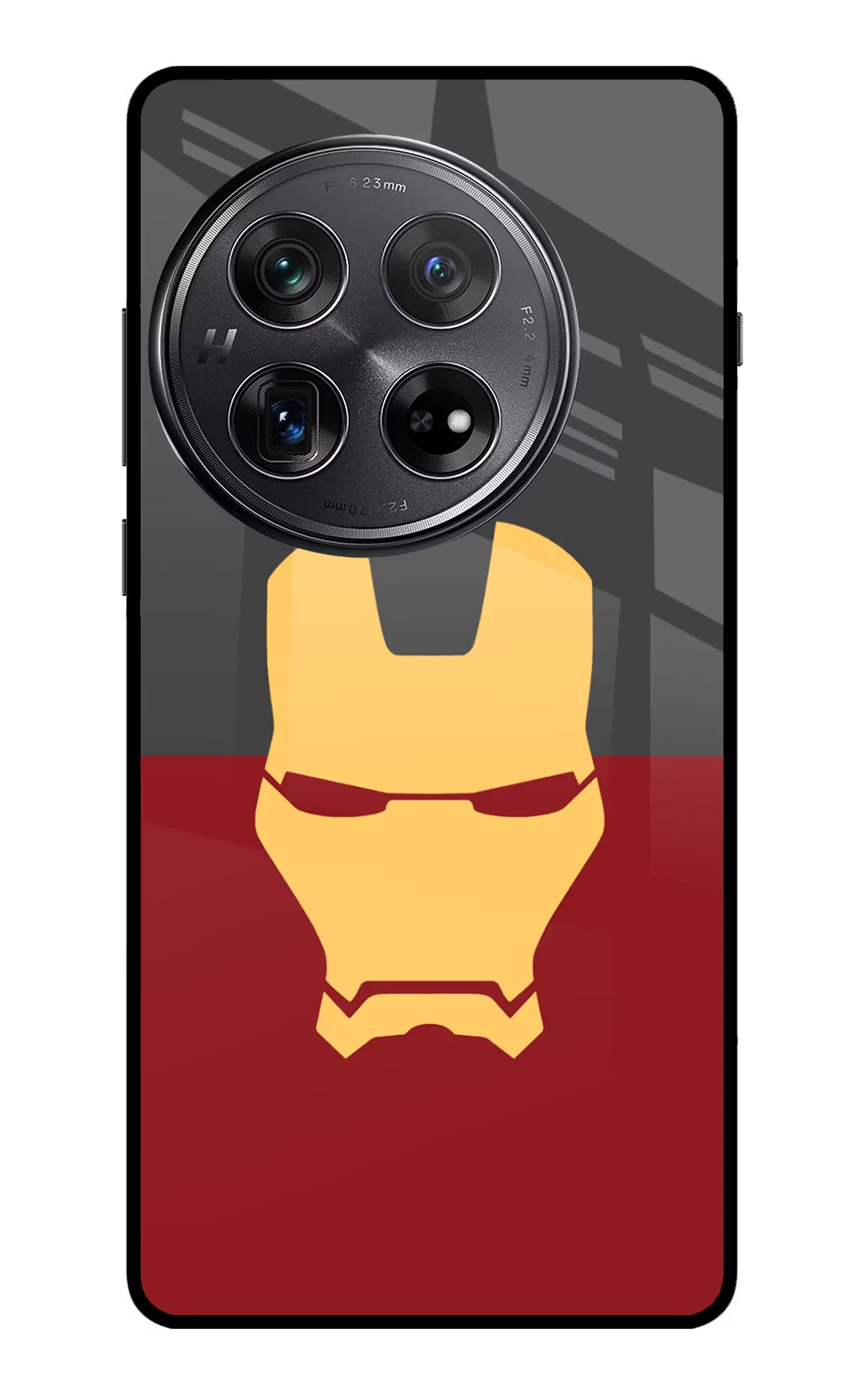 Ironman Oneplus 12 Glass Case Back Cover by Casekaro