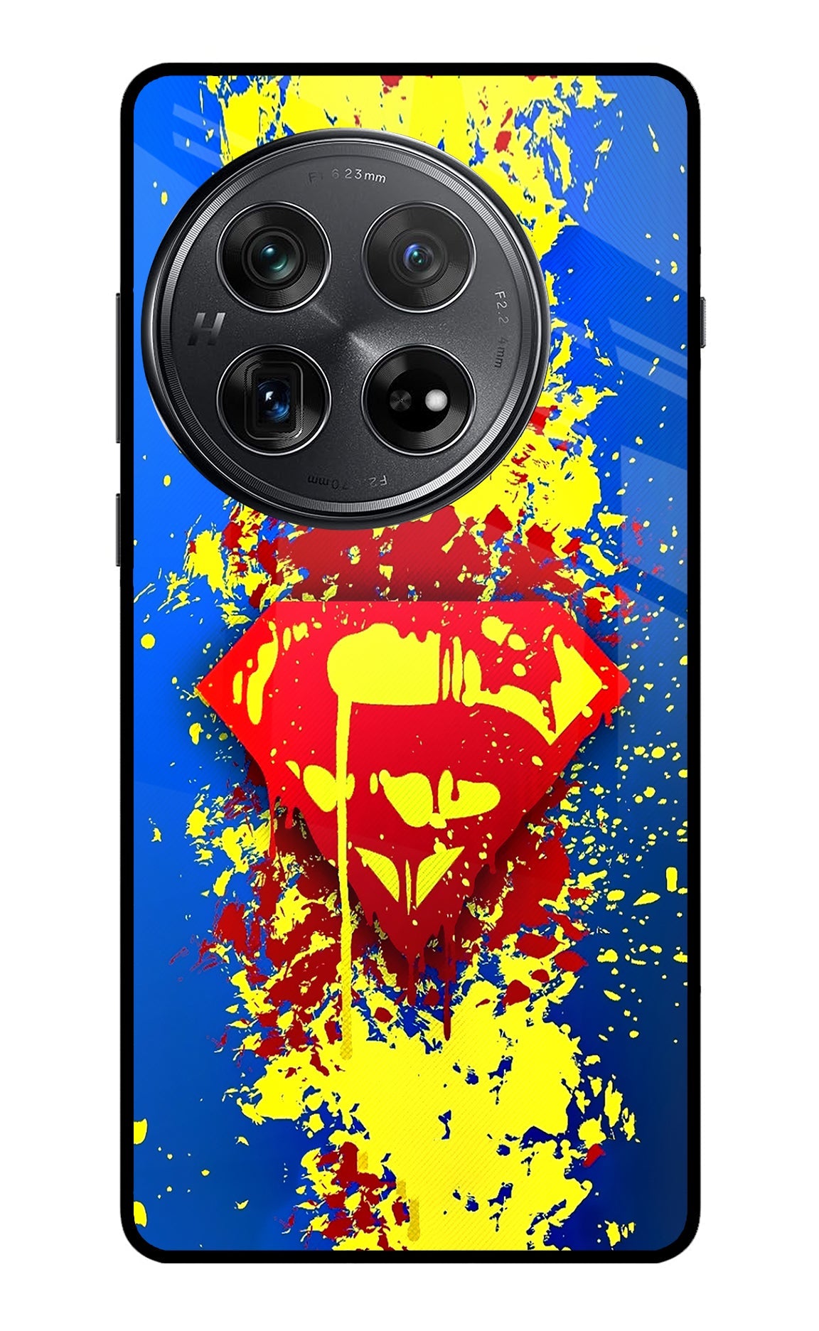 Superman logo Oneplus 12 Glass Case