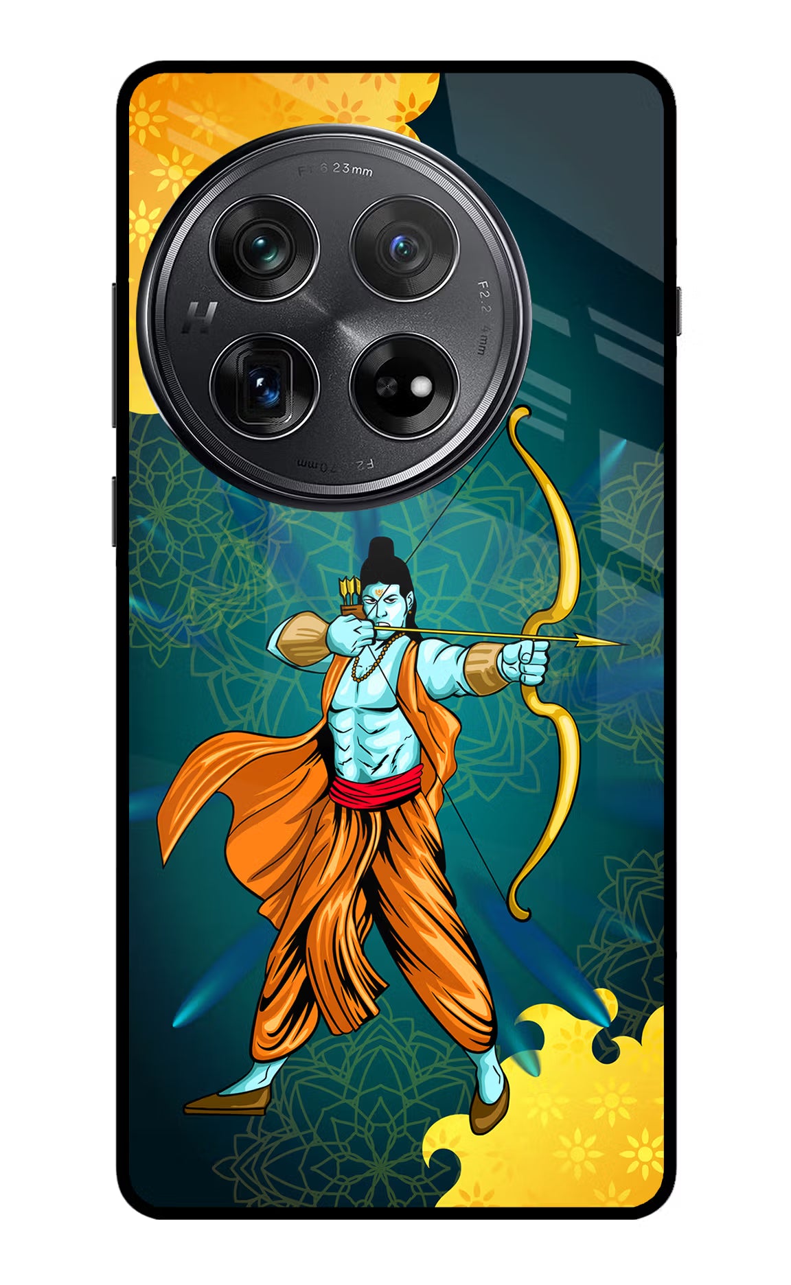 Lord Ram - 6 Oneplus 12 Glass Case Back Cover by Casekaro