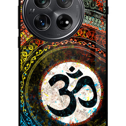 Om Cultural Oneplus 12 Glass Case