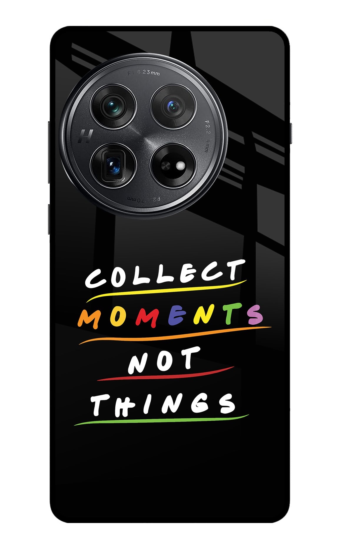 Collect Moments Not Things Oneplus 12 Glass Case