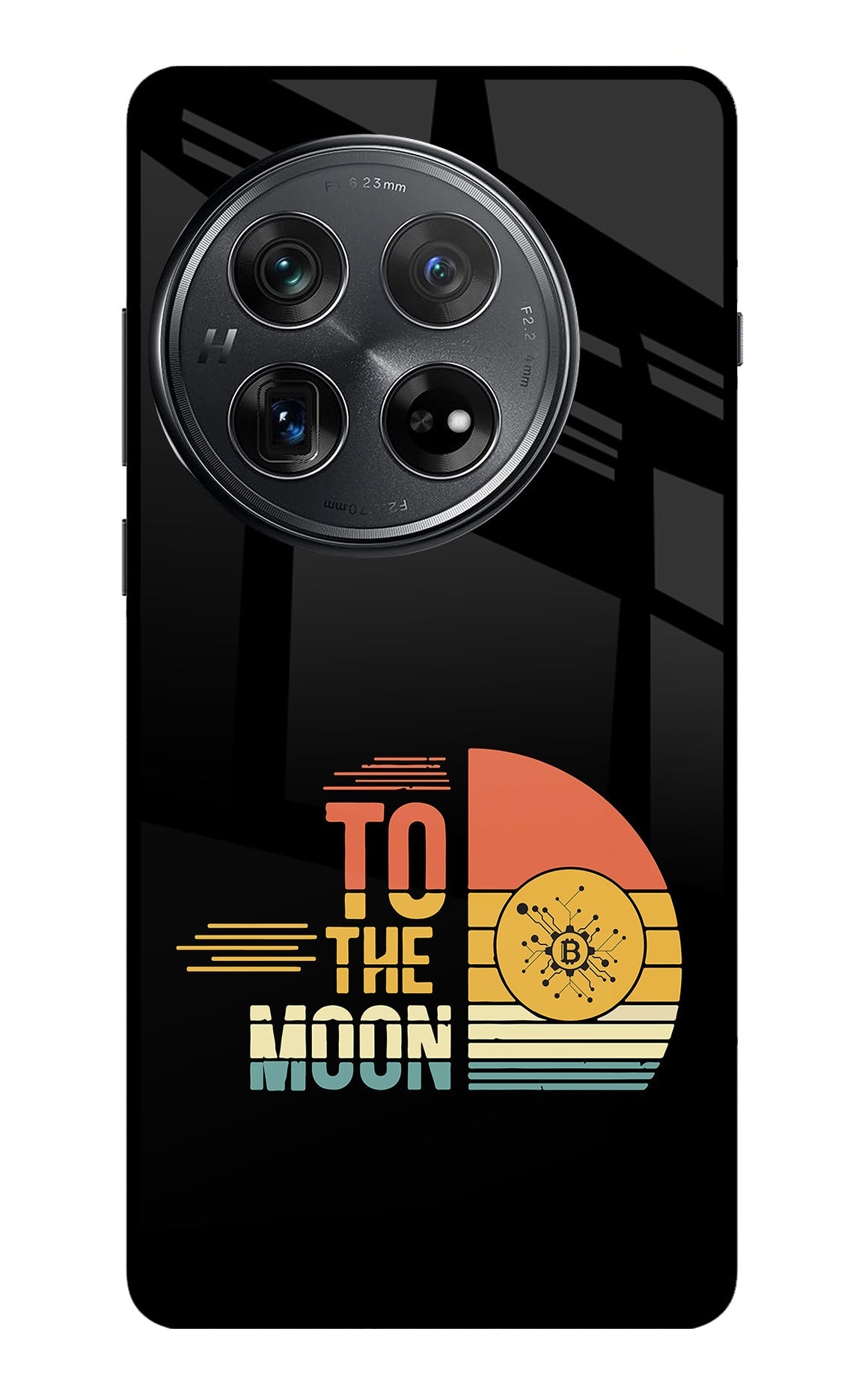 To the Moon Oneplus 12 Glass Case