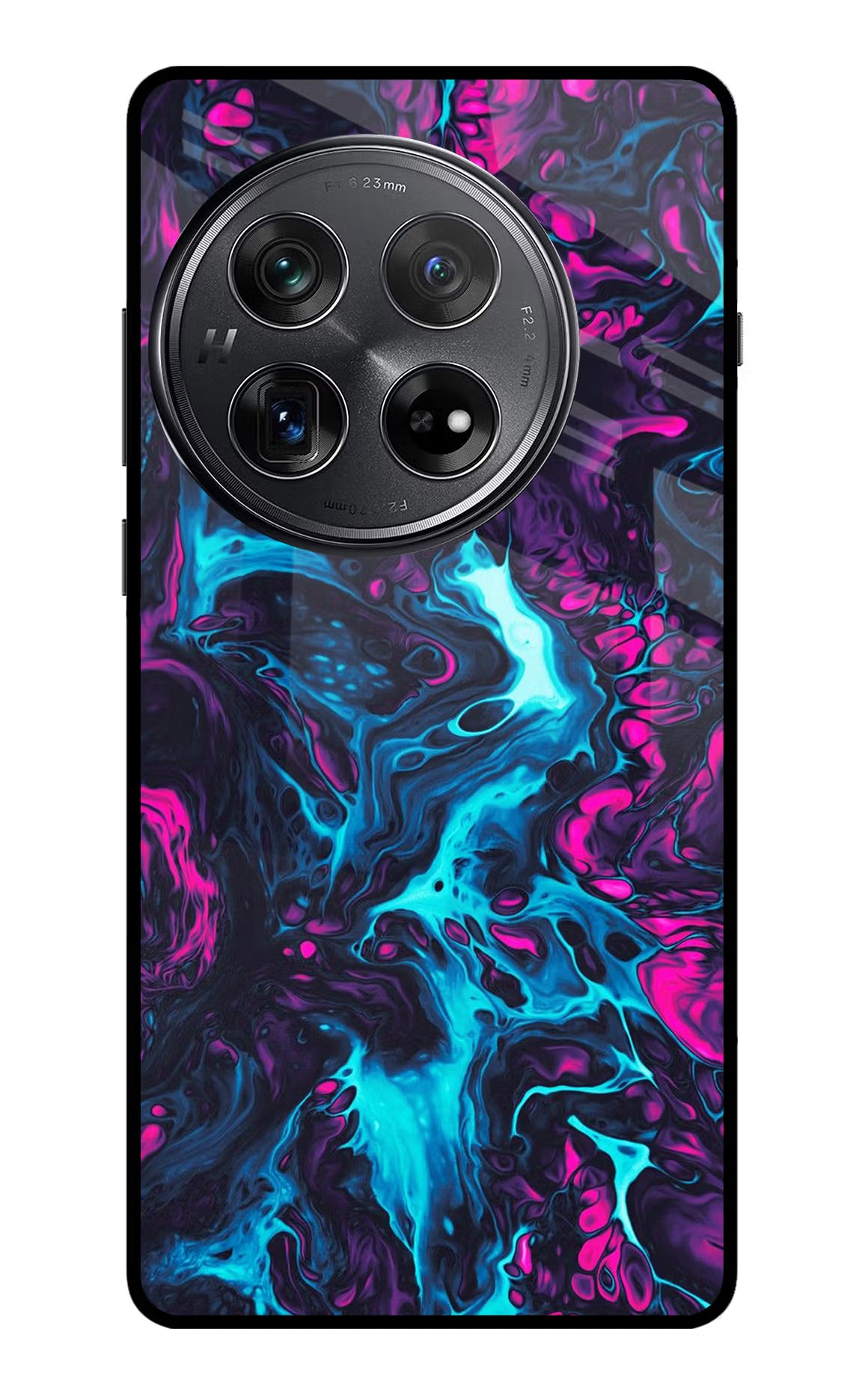 Abstract Oneplus 12 Glass Case Back Cover by Casekaro