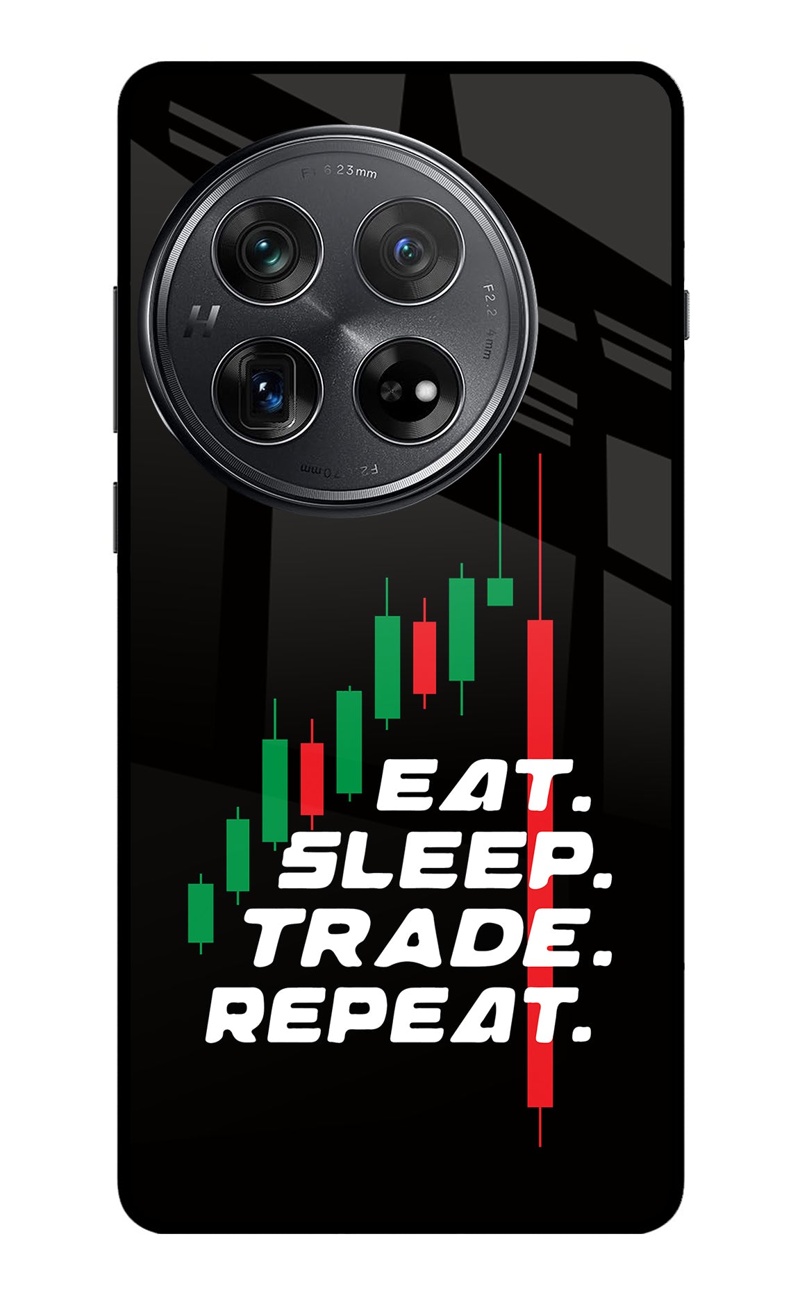 Eat Sleep Trade Repeat Oneplus 12 Back Cover