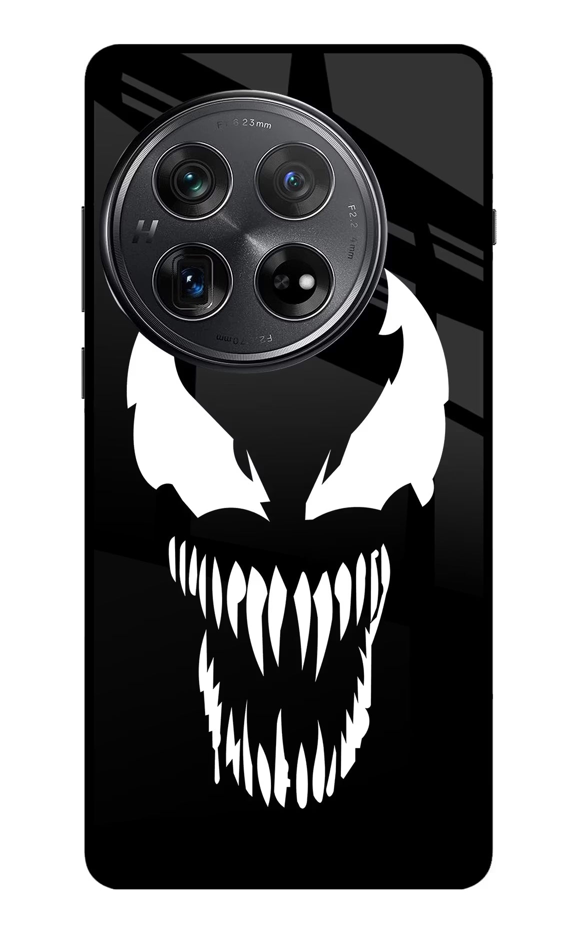 Venom Oneplus 12 Glass Case Back Cover by Casekaro