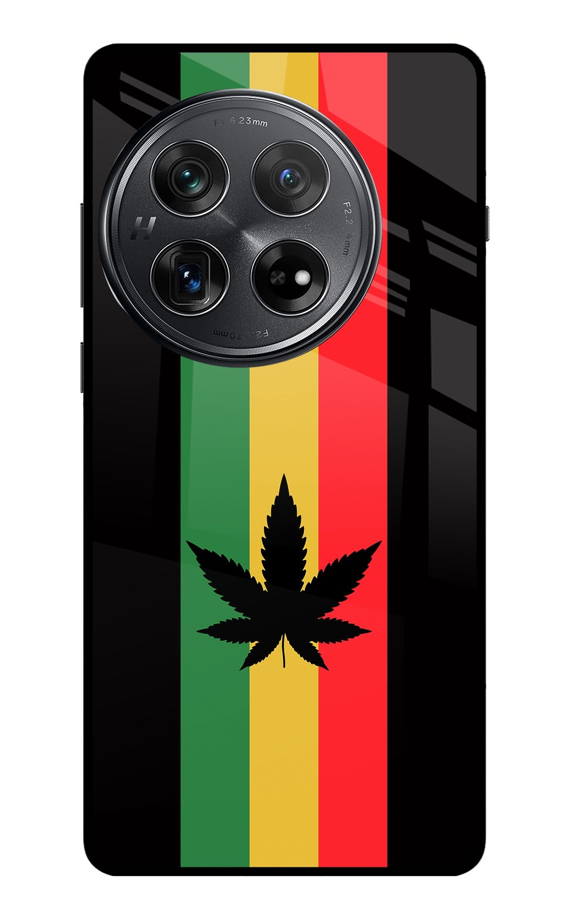 Weed Flag Oneplus 12 Glass Case