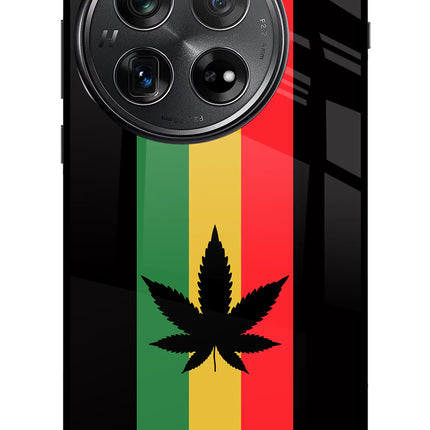 Weed Flag Oneplus 12 Glass Case