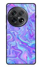 Glitter Oneplus 12 Glass Case Back Cover by Casekaro