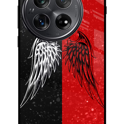Wings Oneplus 12 Glass Case