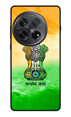 Satyamev Jayate Flag Oneplus 12 Glass Case