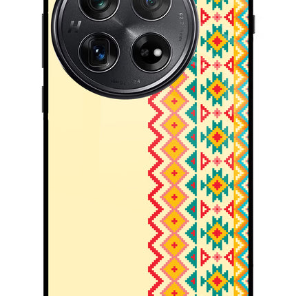 Ethnic Seamless Oneplus 12 Glass Case