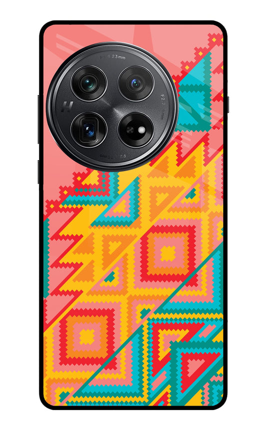 Aztec Tribal Oneplus 12 Glass Case