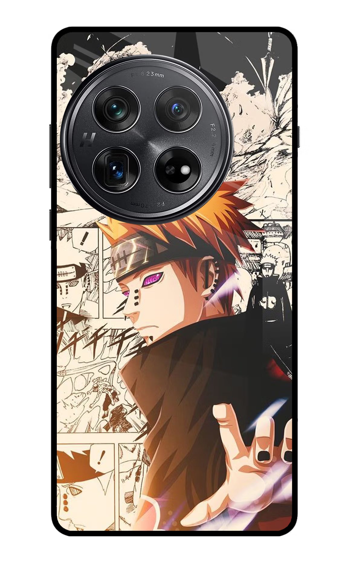 Pain Anime Oneplus 12 Glass Case Back Cover by Casekaro