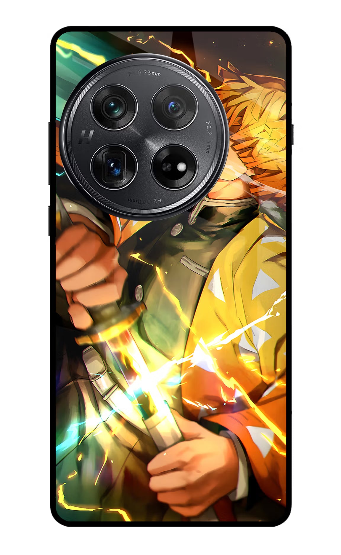 Demon Slayer Oneplus 12 Glass Case Back Cover by Casekaro