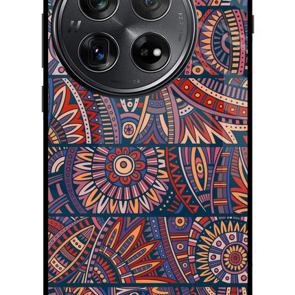 African Culture Design Oneplus 12 Glass Case