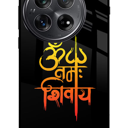 Om Namah Shivay Oneplus 12 Glass Case