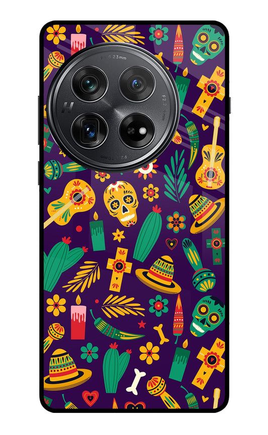 Mexican Artwork Oneplus 12 Glass Case