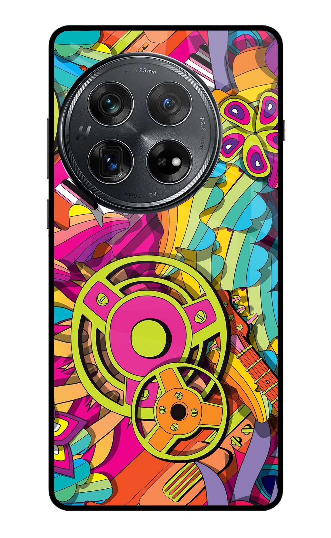 Music Doodle Oneplus 12 Back Cover