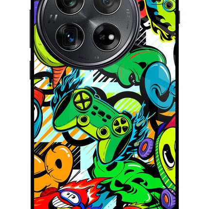 Game Doodle Oneplus 12 Glass Case